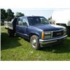 Image 1 : GMC 3500 S/A FLATBED TRUCK s/n 1GTHC39N9PD517689