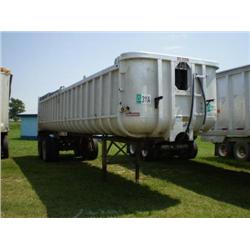 FRUEHAUF T/A ALUMINUM END DUMP TRAILER S/N FWV425901