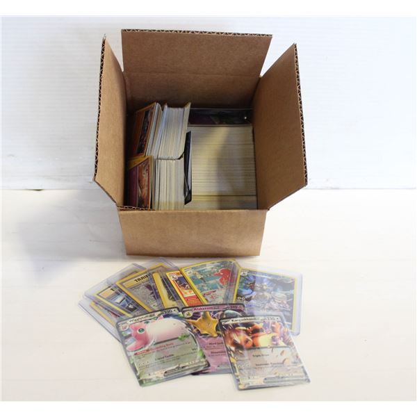 BOX OF POKEMON CARDS (500+ CARDS)