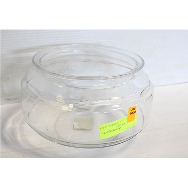 GLASS FISH BOWL
