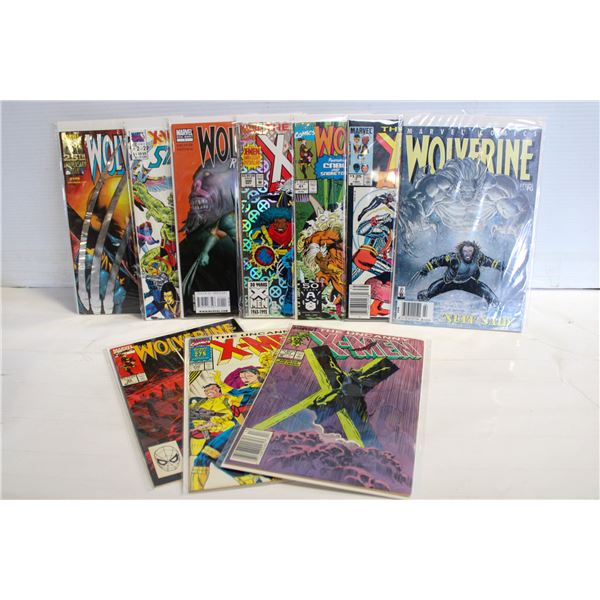 10 X-MEN COMICS LOT MARVEL COLLECTIBLE