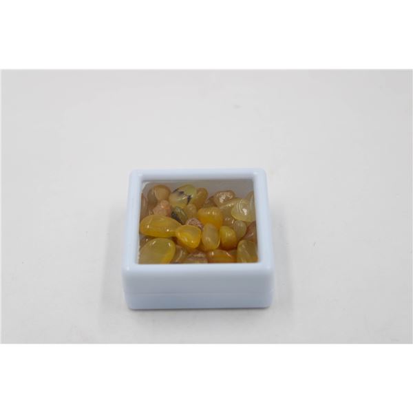 #147-NATURAL YELLOW AGATE ROUGH 93.00CT