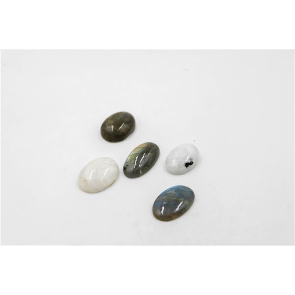 #11-NATURAL  LABRADORITE & MOONSTONES 103.95 CT