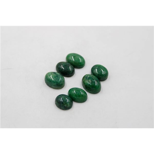 #47-GREEN EMERALD  GEMSTONES 62.50 CT