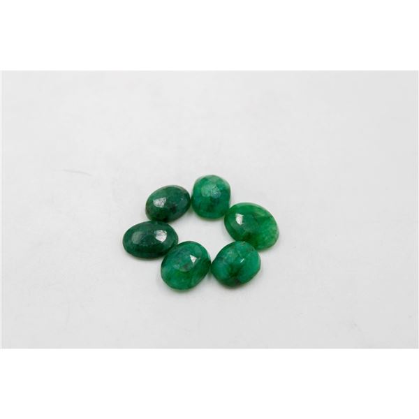 #43-GREEN EMERALD  GEMSTONES 40.00 CT