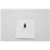 #202-NATURAL RED GARNET & CZ PENDANT