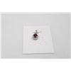 #211-NATURAL RED GARNET & CZ PENDANT