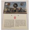 Image 1 : 1973 CANADA "RCMP" 25c UNC. COIN SET, MINT SEALE
