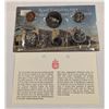 Image 1 : 1973 CANADA "RCMP" 25c UNC. COIN SET, MINT SEALE