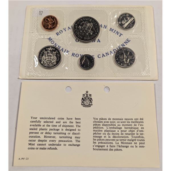 1971 CANADA UNCIRCULATED COIN SET, MINT SEALED
