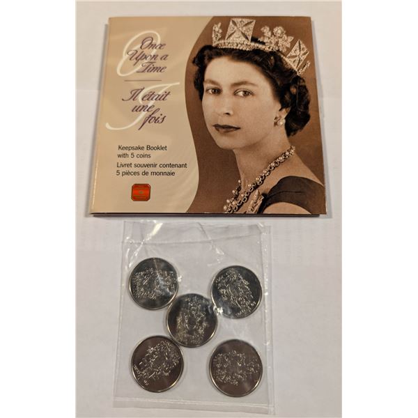 2002 5 CANADA COMMEMORATIVE 50c COINS