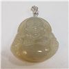 Image 1 : JP1066-184 SILVER JADEITE PENDANT