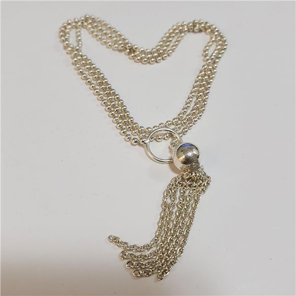 JP1066-169 SILVER NECKLACE