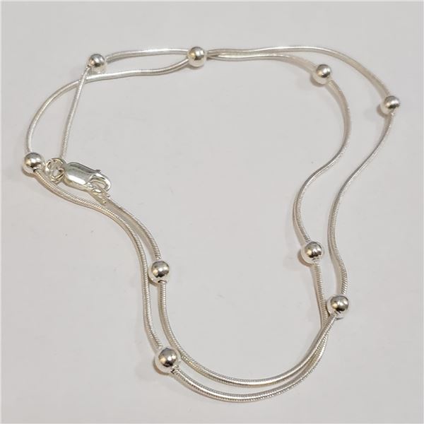 JP1066-188 SILVER NECKLACE