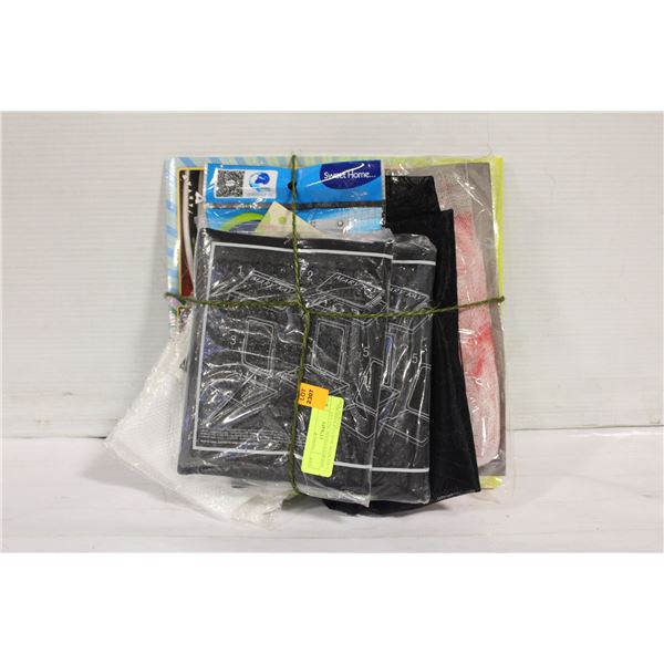 ASSORTED ITEMS; 2025 CAT CALENDAR, MAKE-UP MIRRORS