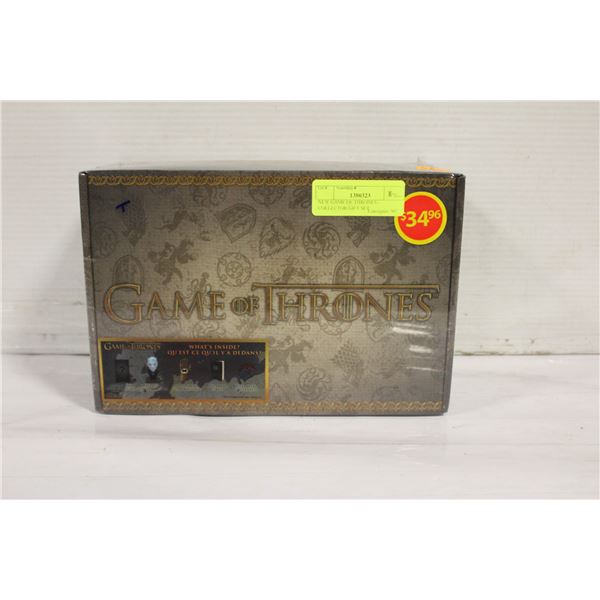NEW GAME OF THRONES - COLLECTOR/GIFT SET