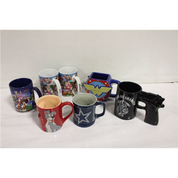 MISCELLANEOUS MUGS DISNEY AND MORE