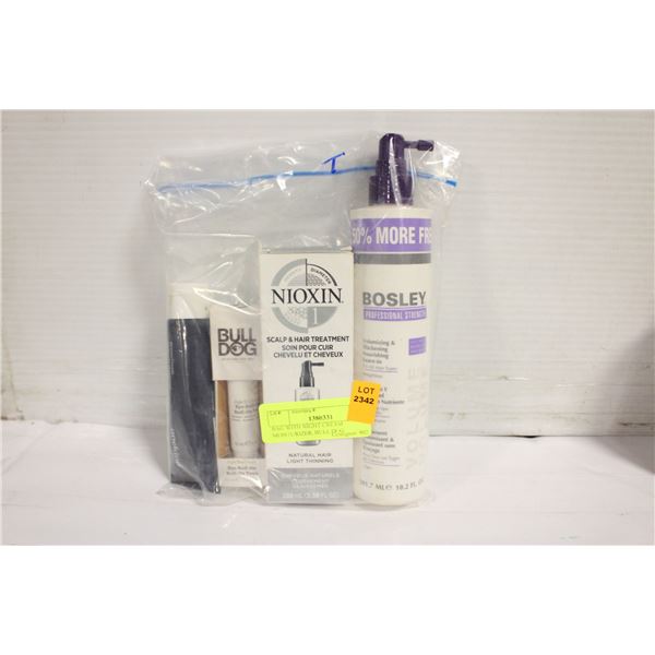 BAG WITH NIGHT CREAM MOISTURIZER, BULL DOG