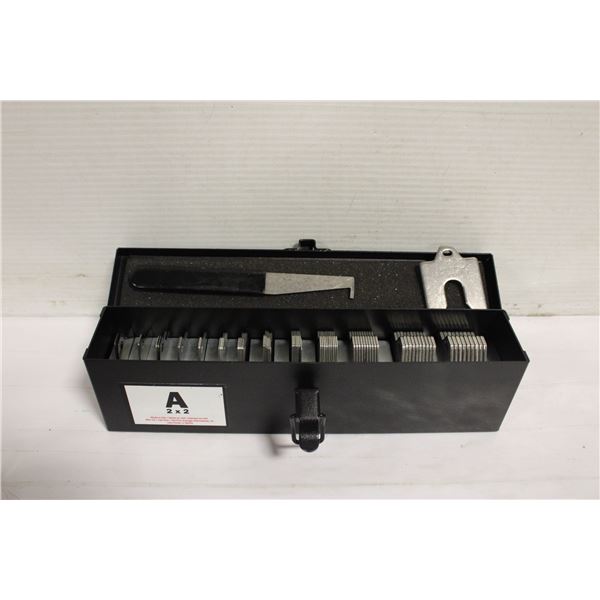 130 PIECE 2" X 2" LEVELLING SHIM PACK