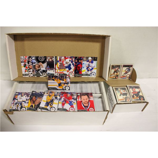 2 BOXES HOCKEY CARDS (83/84 0-PEE-CHEE; 2014-15 /
