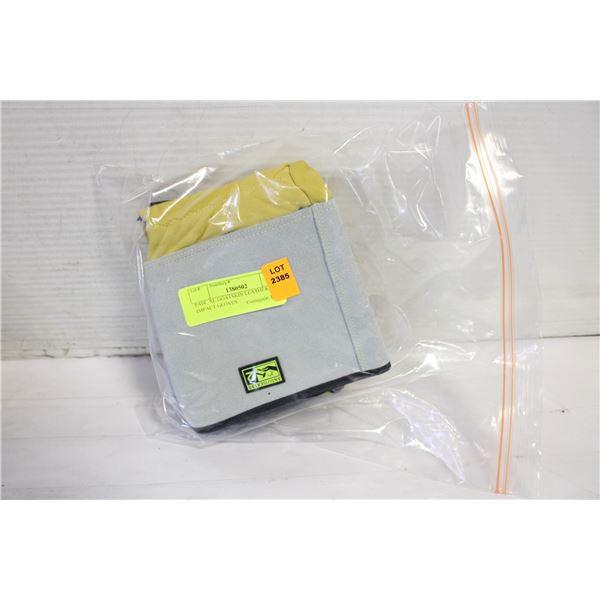 PAIR  XL GOATSKIN LEATHER IMPACT GLOVES