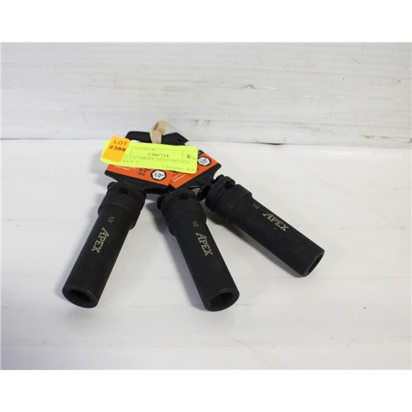 1/2" X 1/2" DRIVE DEEP IMPACT SOCKET  3