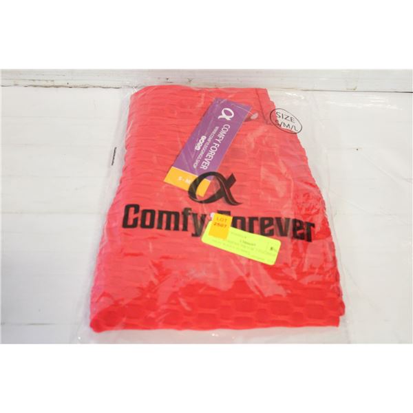 RED WOMENS TIKTOK LEGGINGS HIGH WAIST TUMMY