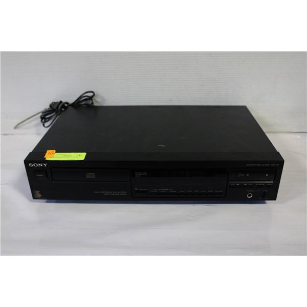 SONY COMPACT DISC PLAYER