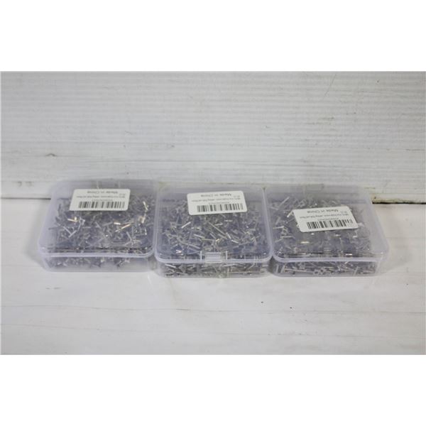 900 PCS 3CM REPLACEMENT T PINS STEEL NEEDLES FOR