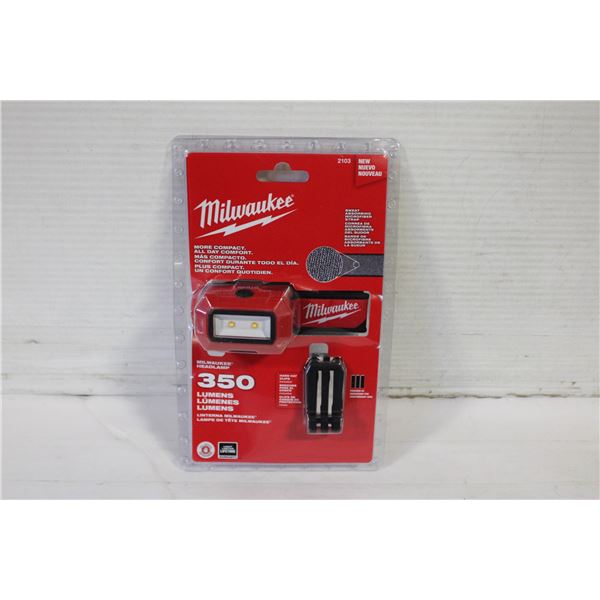 MILWAUKEE 2130 ALKALINE FLOOD HEADLAMP NEW
