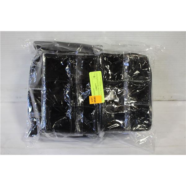 5 PACK ICS CUBE TRAYS SILICONE LARGE ICE TRAY MOLD