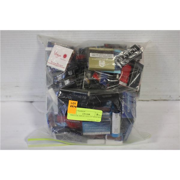 FREEZER ZIPLOC BAG OF MATCHES