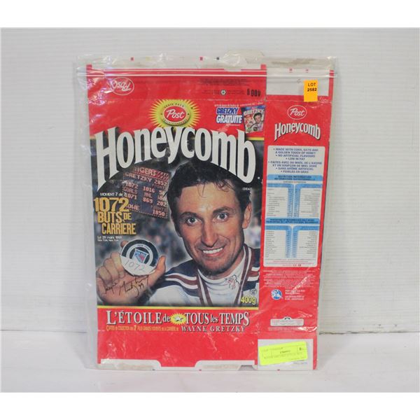 WAYNE GRETZKY CEREAL BOX