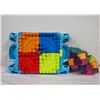 FOLDING MEGA BLOCK PLAY TABLE