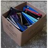 BOX OF 1.5 TO 3 INCH BINDERS