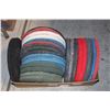 Image 1 : BOX OF 12-13" NEW AND USED FLOOR MACHINE PADS