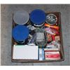 Image 1 : BOX ASSORTED NAILS & STAPLES & MORE - ESTATE