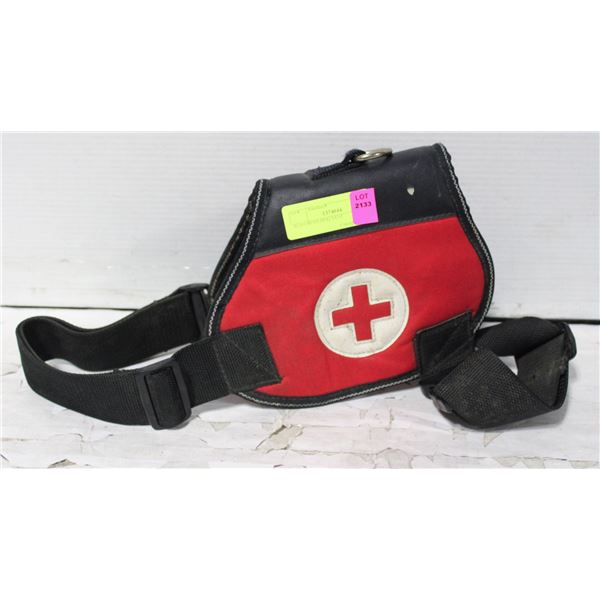 RED CROSS DOG VEST