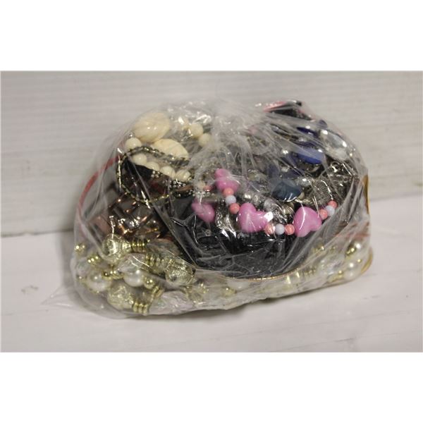 BAG FULL OF ESTATE JEWELRY-ESTATE