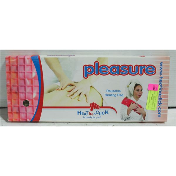 PLEASURE REUSABLE HEATING PAD WARMER WITH HOP