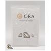 Image 2 : #1371-HAND SET 5CT GRA CERTIFIED ROUND BRILLIANT