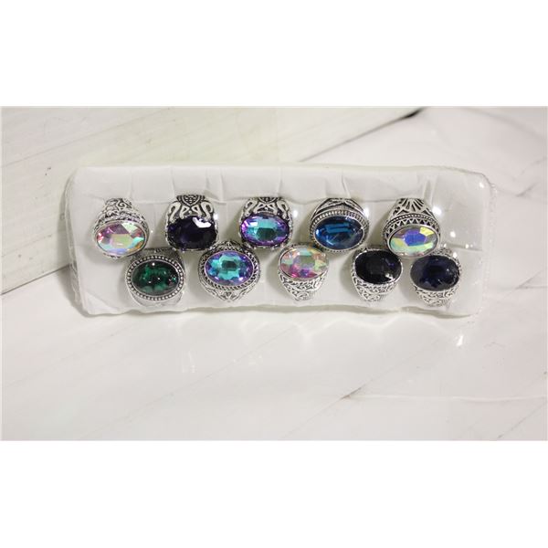 10 PCS 6 PCS ESTATE RINGS