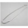 Image 2 : 25) SILVER TONE 5MM WIDE, 18" FLEXIBLE SKAKE