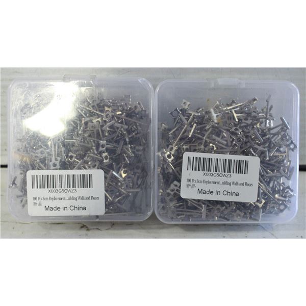 600 PCS 3CM REPLACEMENT T PINS STEEL NEEDLES FOR