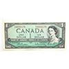 Image 1 : 7)  CANADIAN 1954 $1.00 UNCIRCULATED BANKNOTE.