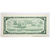Image 2 : 7)  CANADIAN 1954 $1.00 UNCIRCULATED BANKNOTE.