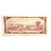 Image 2 : 6)  CANADIAN 1954 $2.00 BANKNOTE.