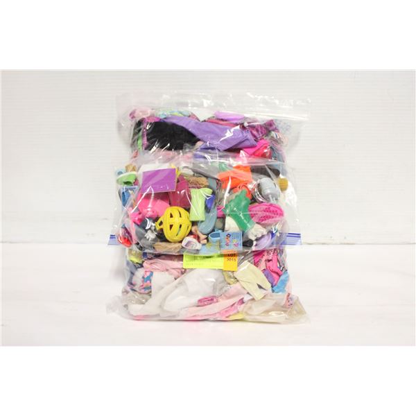 BARBIE CLOTHES & SHOES & MORE OVER 250 PCS -