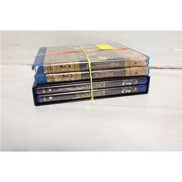BLU-RAY LORD OF THE RINGS/FELLOWSHIP/TWO TOWERS