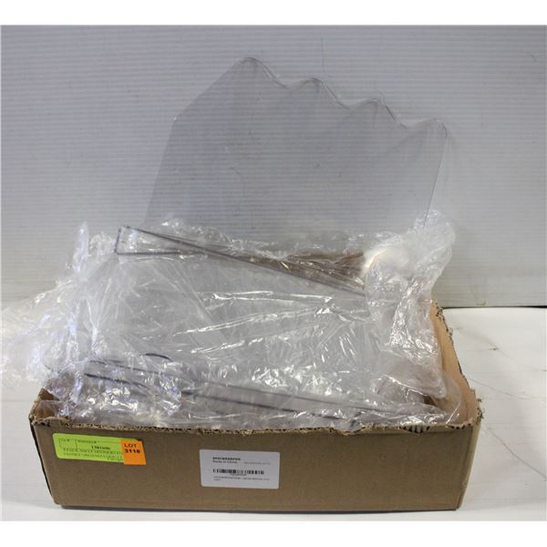 8 PACK SHELF DIVIDERS FOR CLOSET ORGANIZATION CLEA